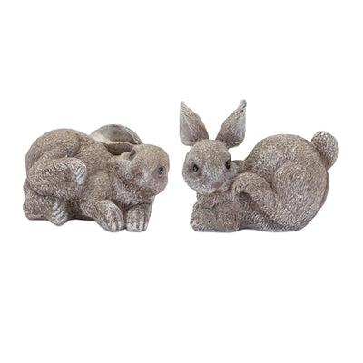 Brown Resin Bunny Sitter | Pick Your Style