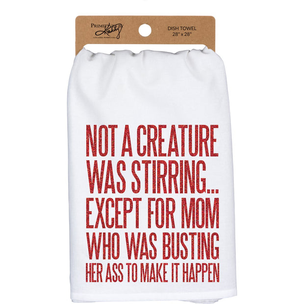 "Not a Creature was Stirring..." Kitchen Towel