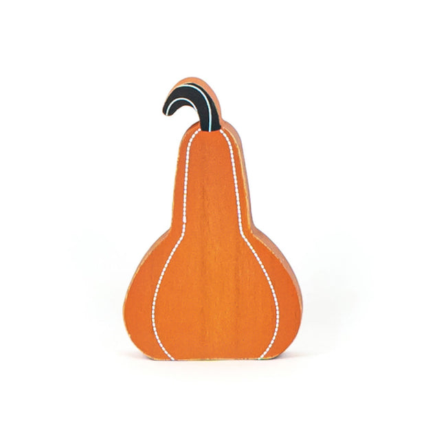 Reversible Pumpkin Gourd Wood Cutout