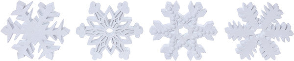 Sparkling Resin Snowflake Sitter | Pick Your Style