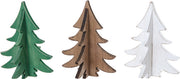 Wood 3D Christmas Tree Sitter | Pick Your Color
