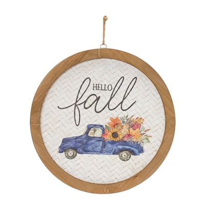 Fall Inspired Weaved Plaque | Pick Your Style