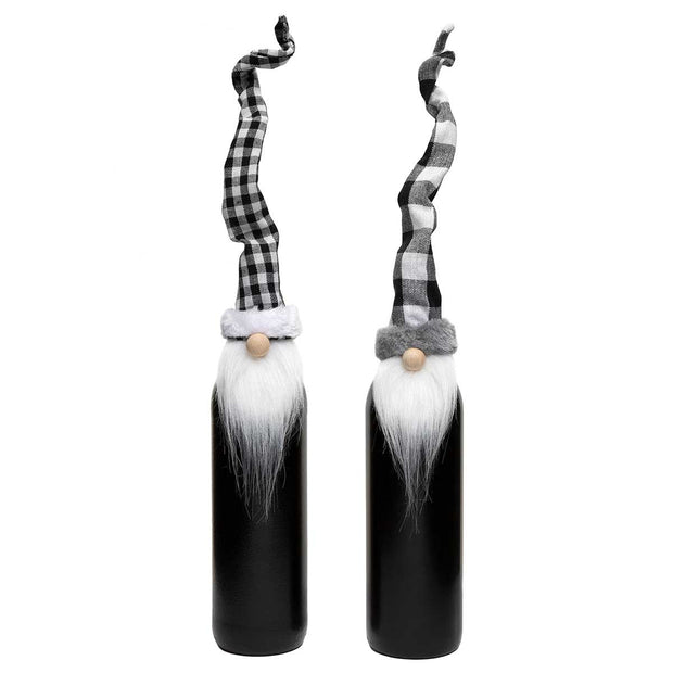 Black and White Gnome Bottle Topper | Pick Your Style!