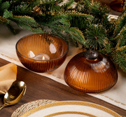 Ornament Candle Holder | Amber