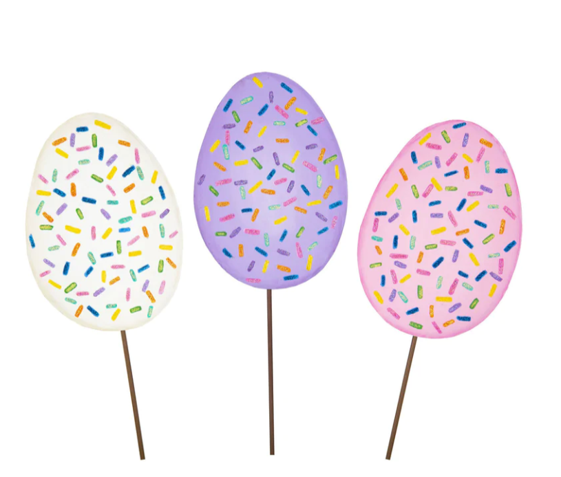 Easter Egg Yard Stake | Pick Your Color