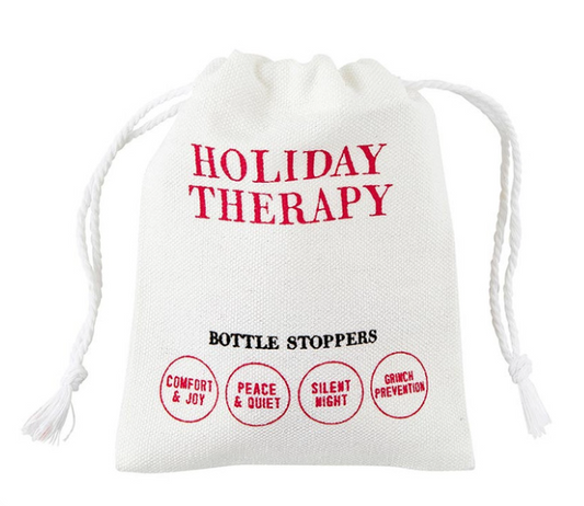 4-Pack Wine Bottle Stoppers | Comfort & Joy