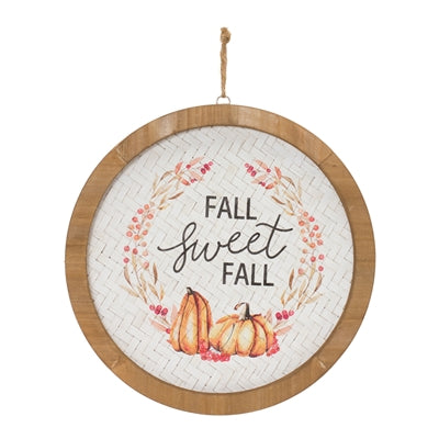 Fall Inspired Weaved Plaque | Pick Your Style