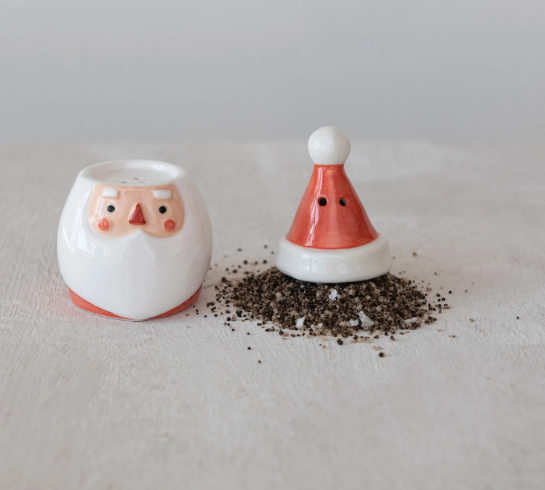 Santa Salt & Pepper Shakers