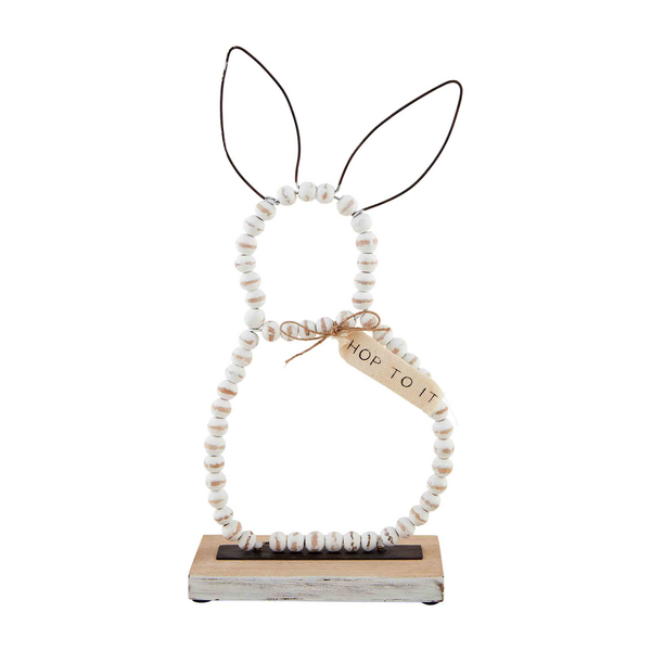 "Hop To It" Beaded Bunny Sitter