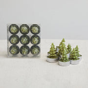 Unscented Mini Tree-Shaped Tea Lights | Pick Your Color