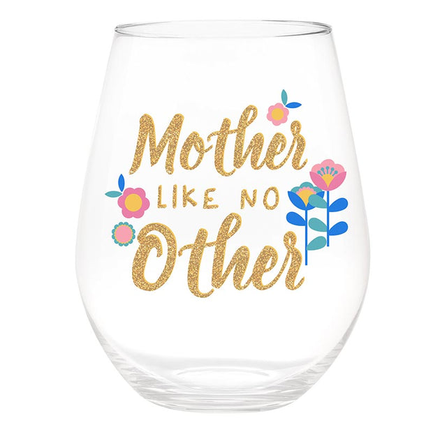 Jumbo Stemless Wine Glass | Mother Like No Other