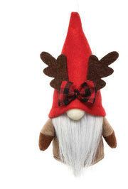 Mini Reindeer & Bow Hat Gnomes | 2 Assorted