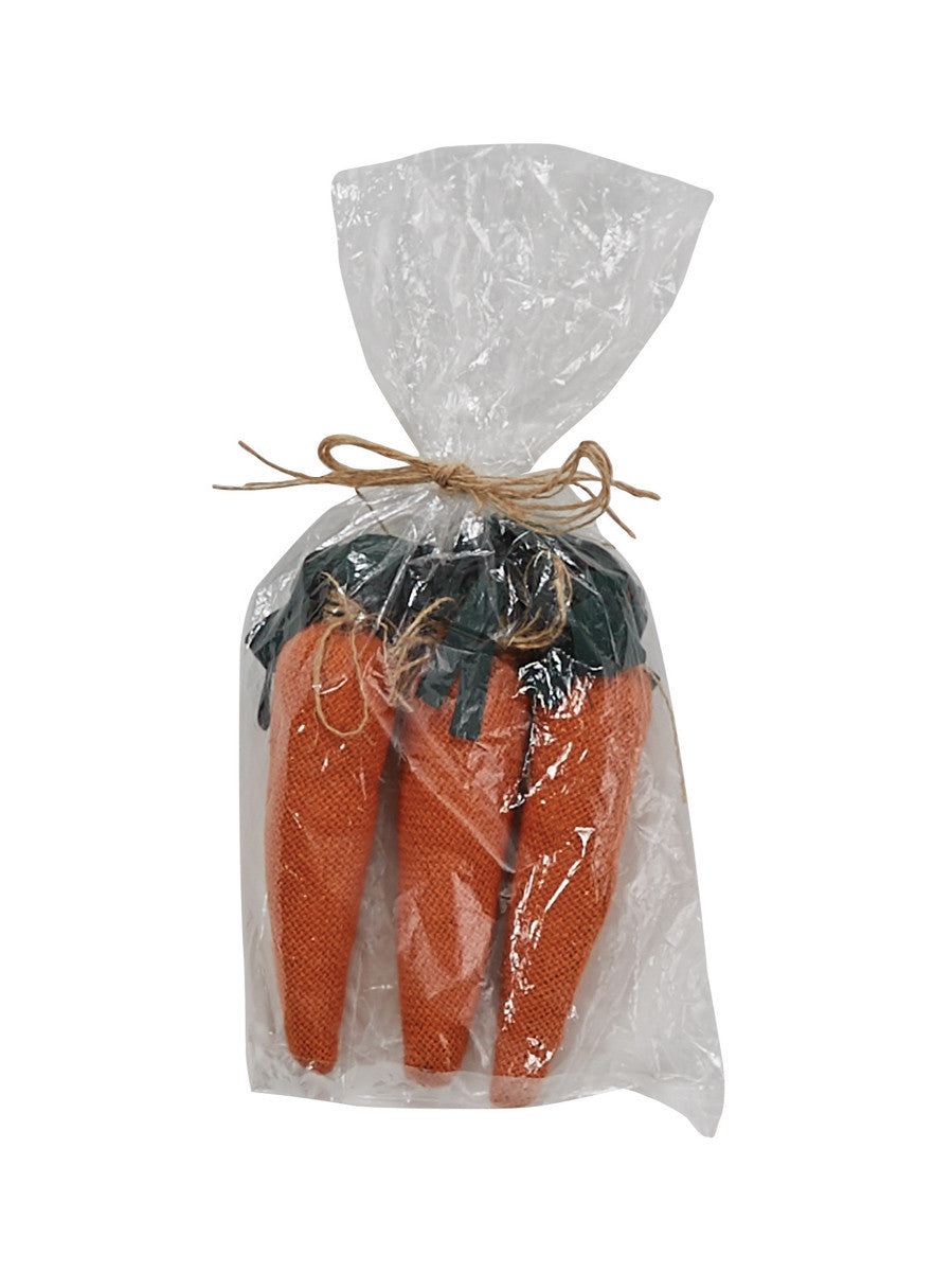 Bundle of Orange Carrots - Small | Set of 3