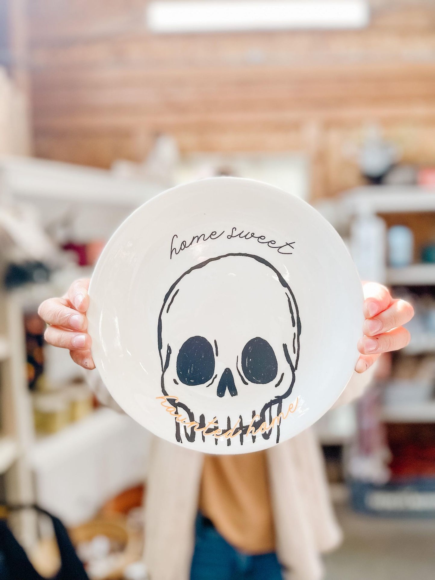 Halloween Art Line Plates | Pick Your Style