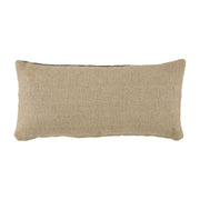 Green Cuddle Lumbar Dhurrie Pillow