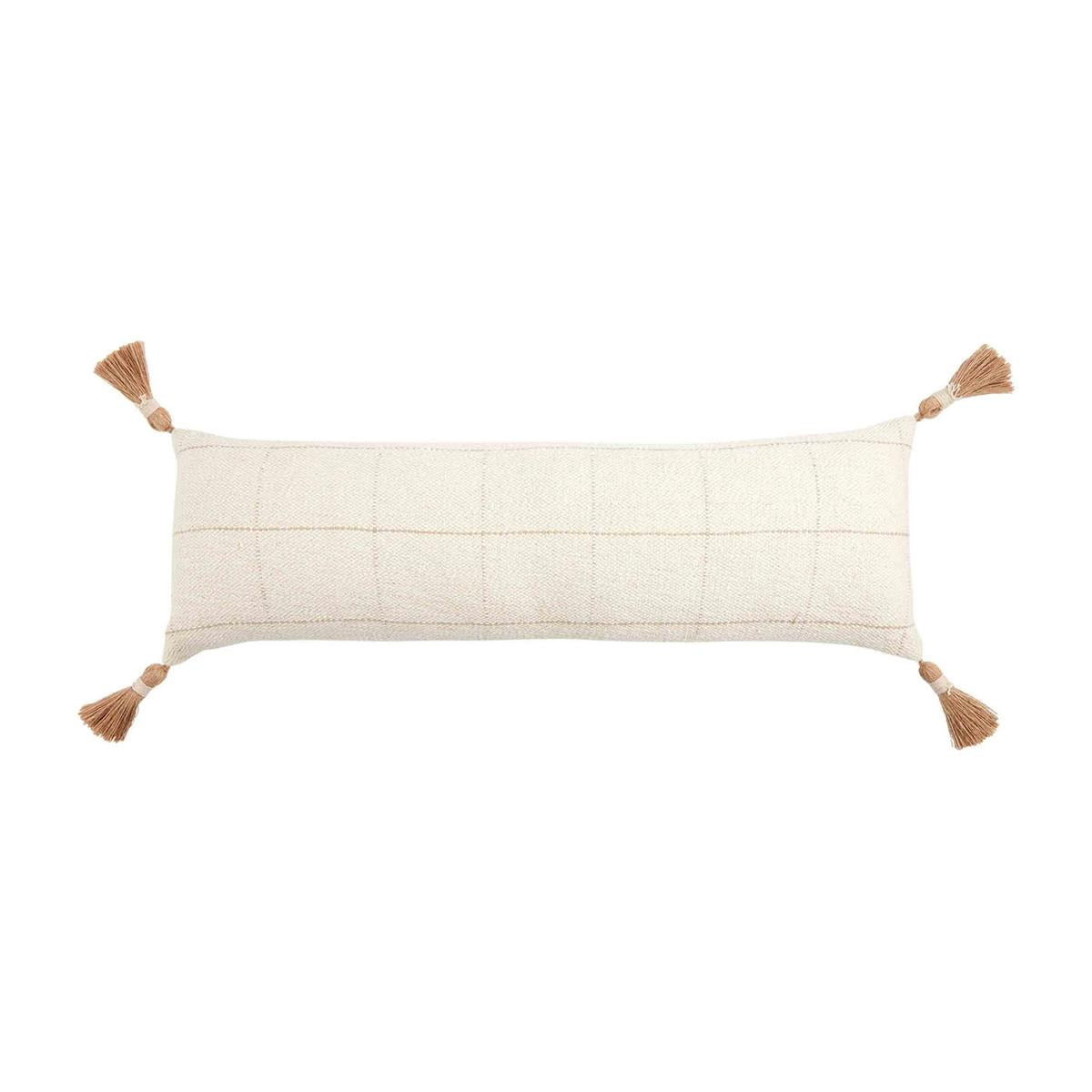 Lumbar Woven Patterned Pillow