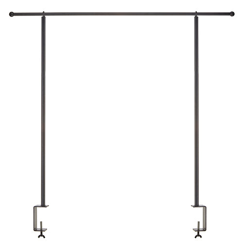 Black Over The Table Adjustable Decorating Rod