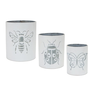 Insect Metal Pots | 3 Assorted