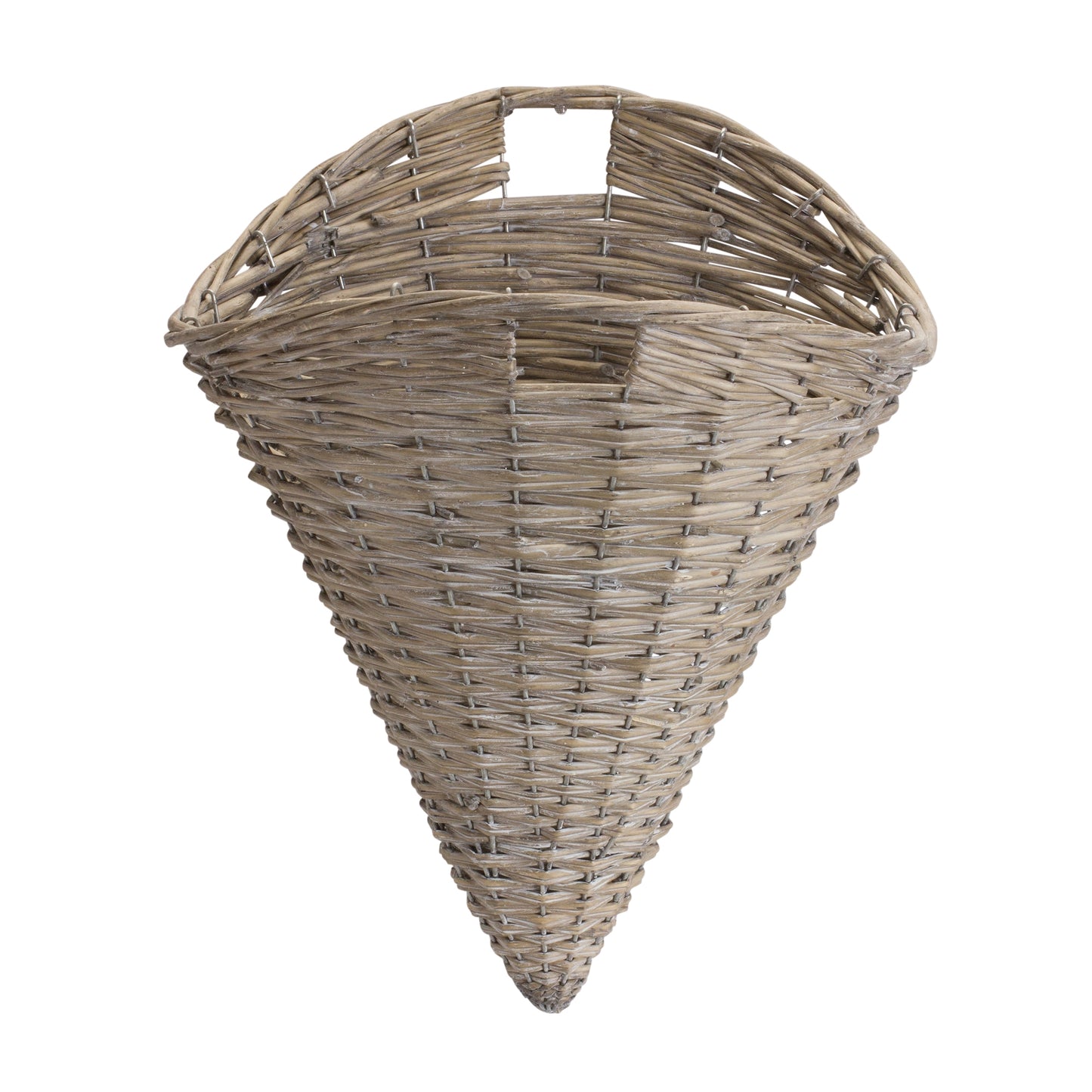 Grey Willow Wall Basket | 2 Assorted