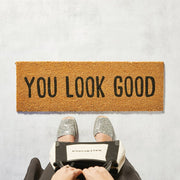 Rectangle Doormat | You Look Good