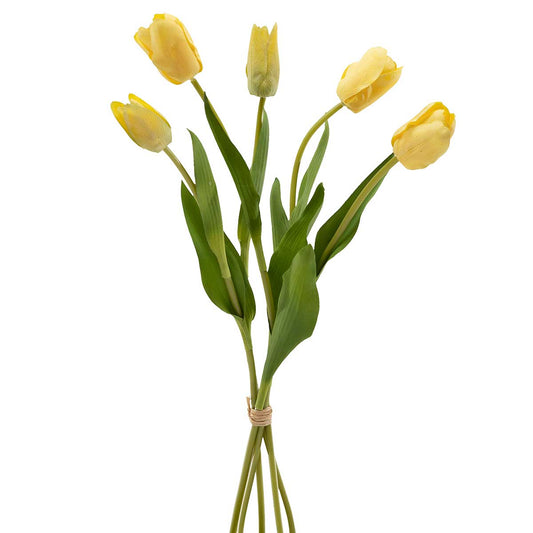 Artificial Dutch Tulip Bundle | Yellow