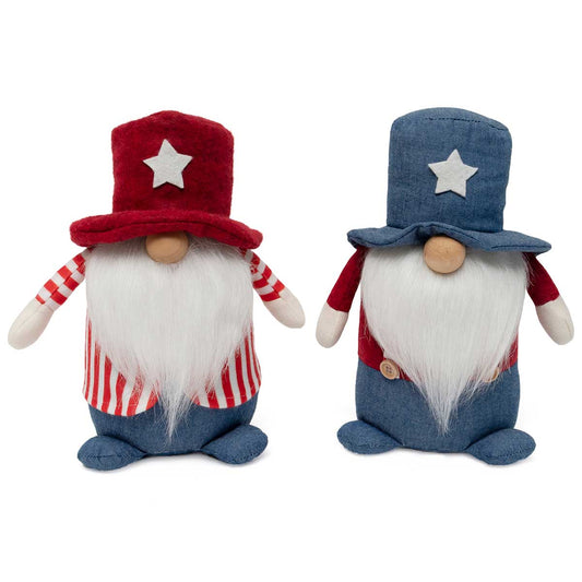 Stars & Stripes Gnome - Large | 2 Assorted