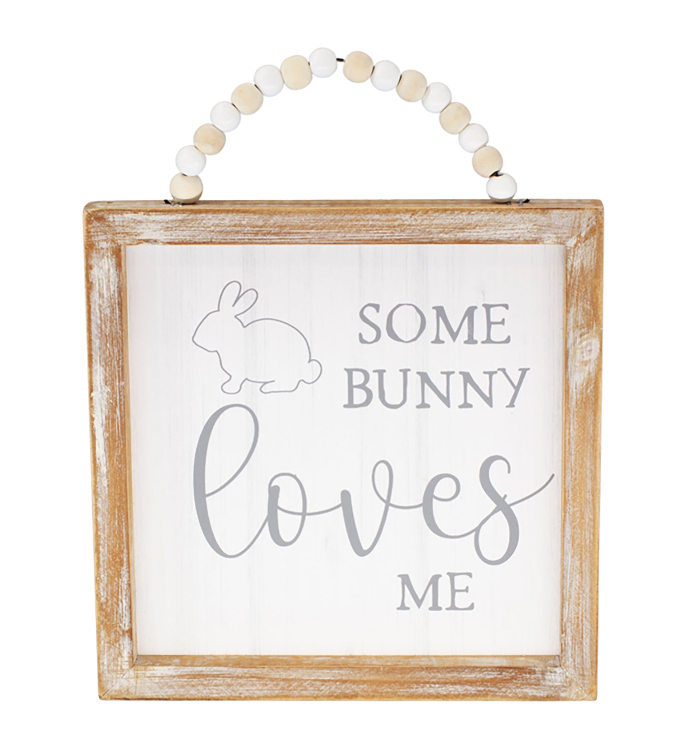 "Some Bunny Loves Me" sign