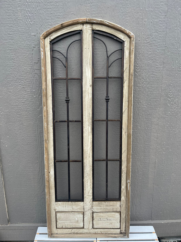 White Casoria Wood Church Window