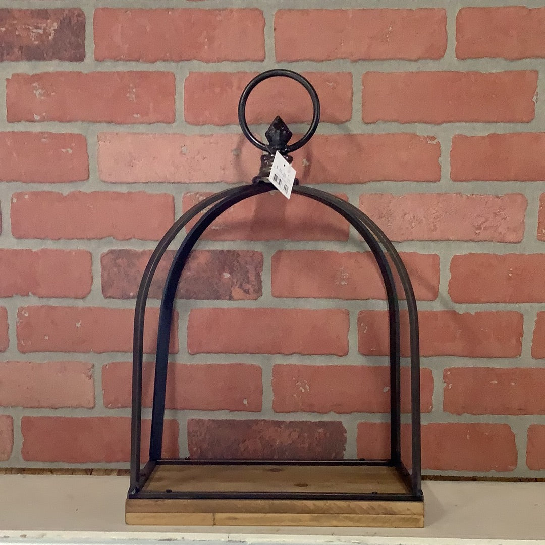 Nesting Wood & Metal Plant Stand