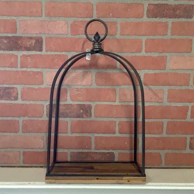 Nesting Wood & Metal Plant Stand