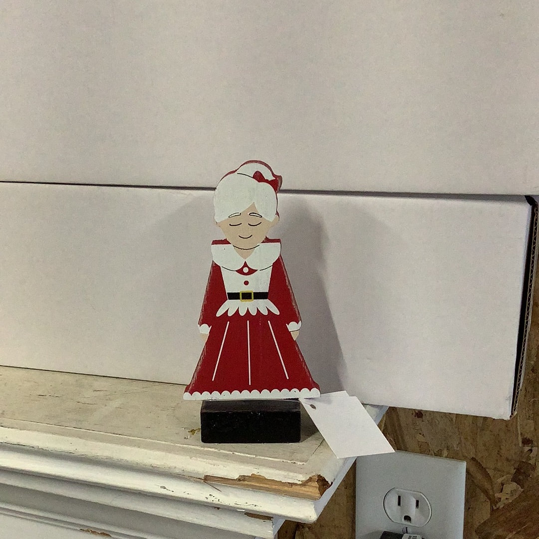 Mrs. Claus Wood Cut Out