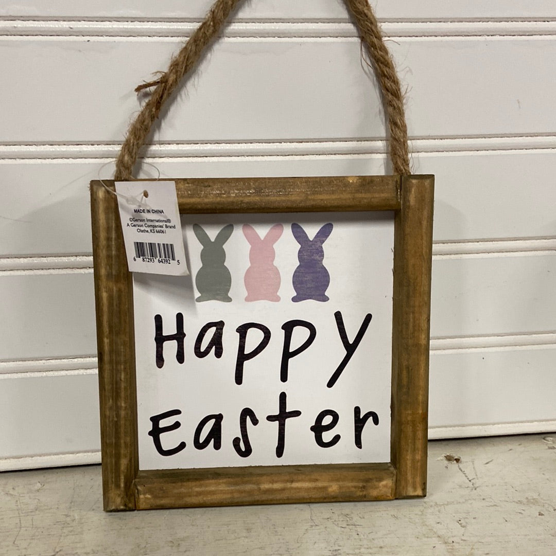 Wood Easter Hanging Sign | Pick Your Size
