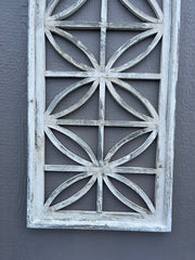 White Piacenza Wood Church Window