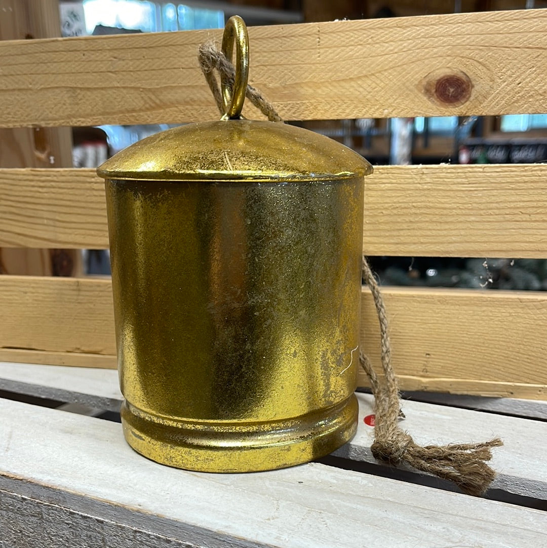 Cylinder Shape Metal Bells - Large | 2 Assorted