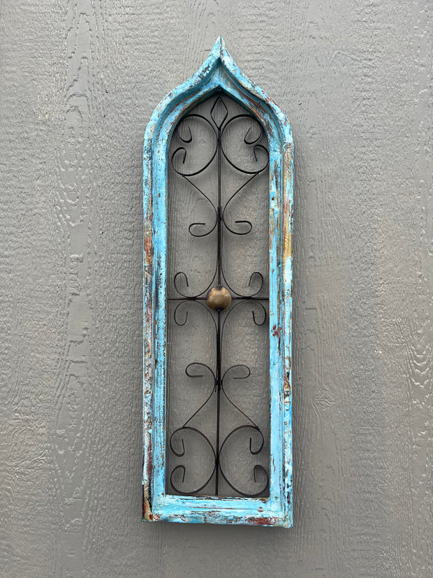 Blue Kastoria Wood Window | Pick Your Size