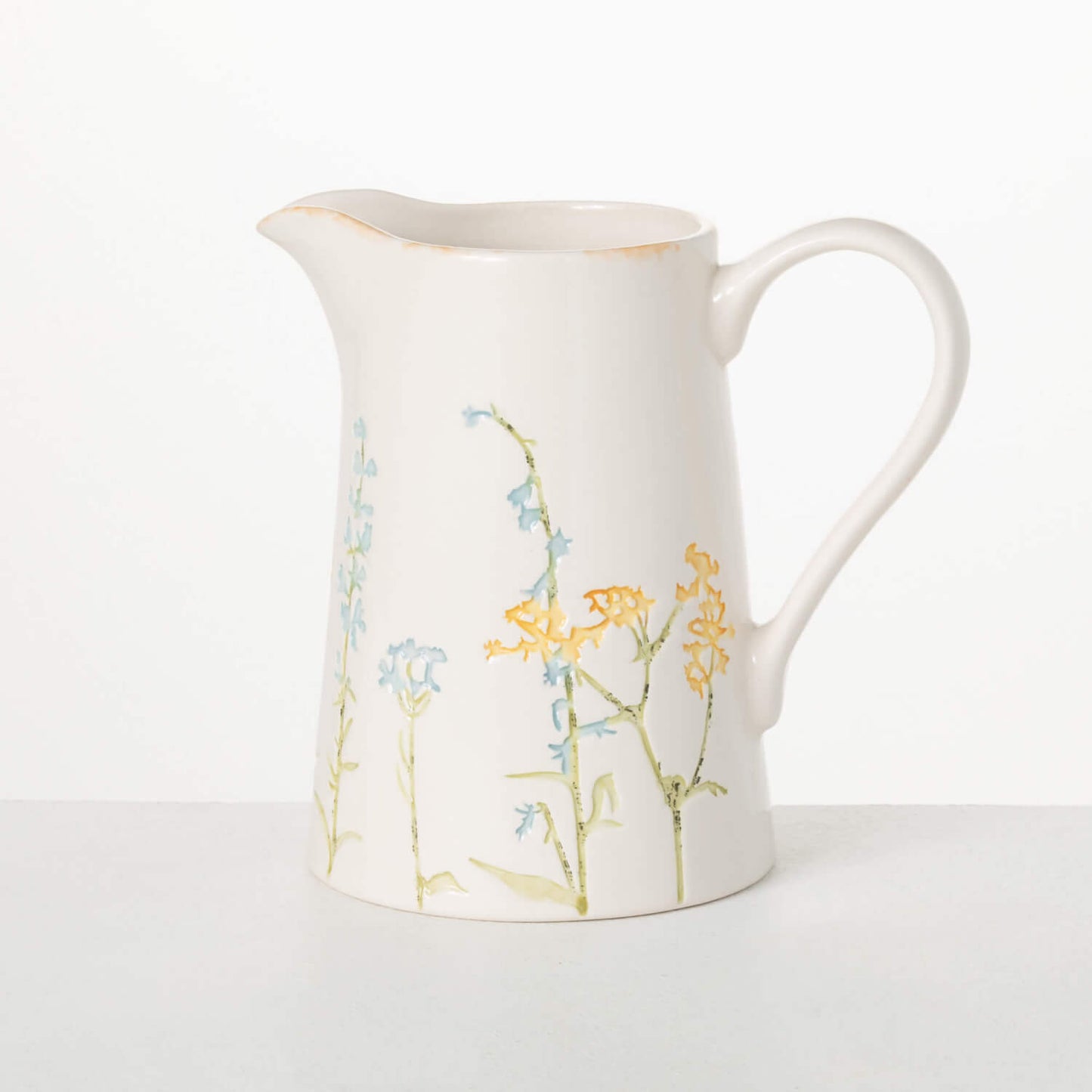 Herb Imprinted Pitcher