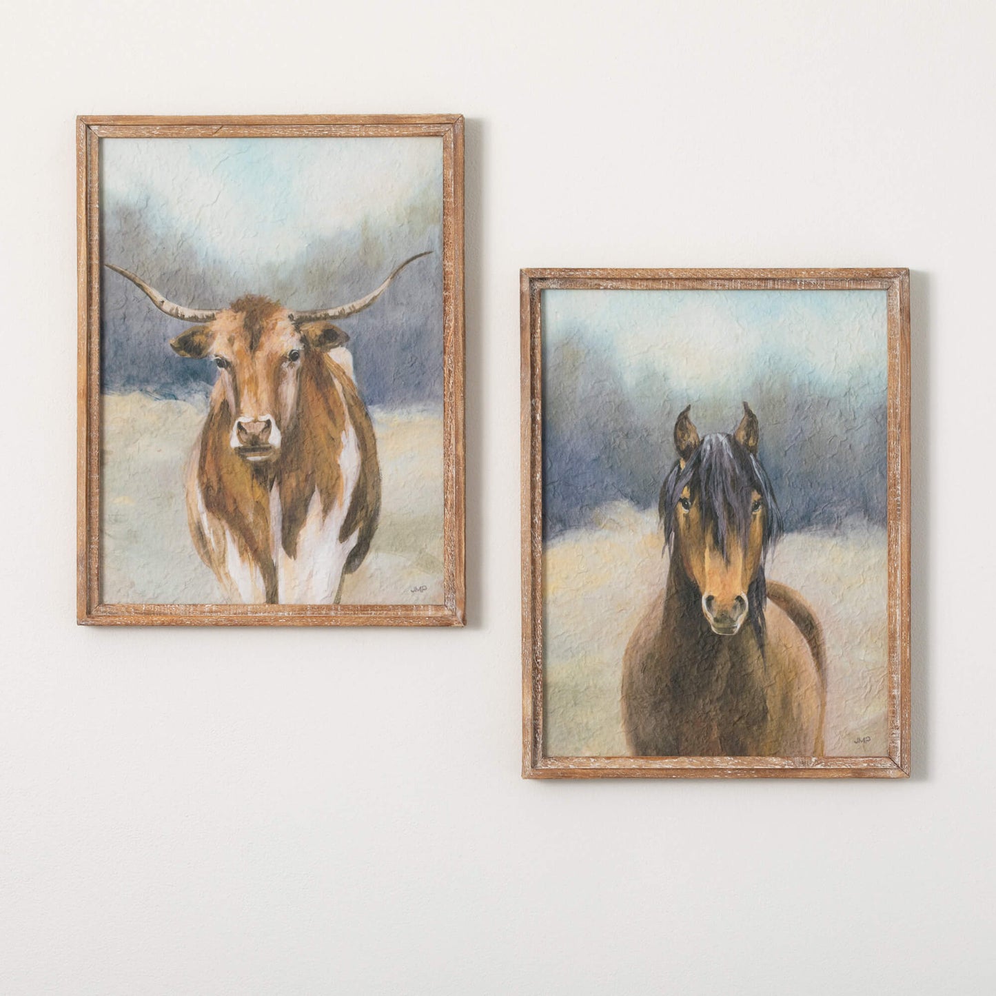 Ranch Animals Wall Decor | 2 Assorted